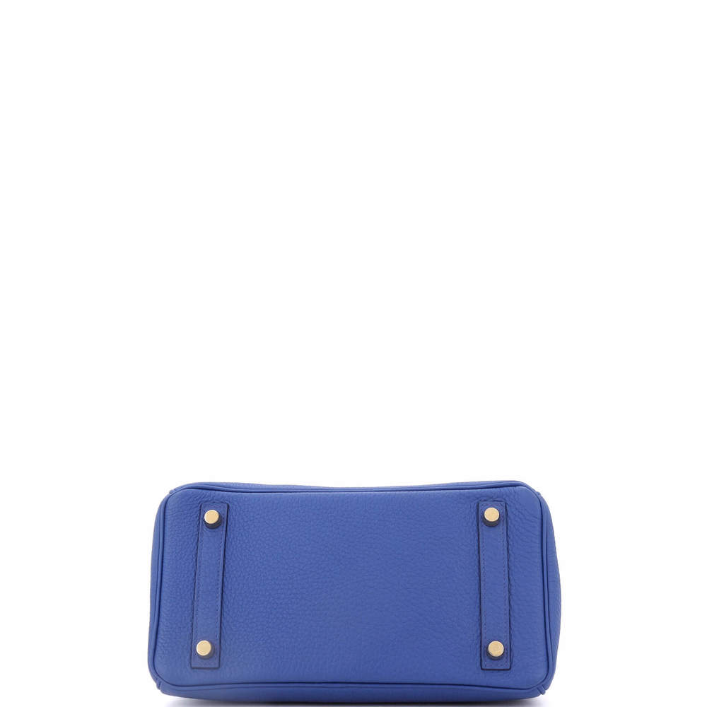 Hermes Birkin 25 Blue Togo with Gold Hardware - Picture 5 of 8